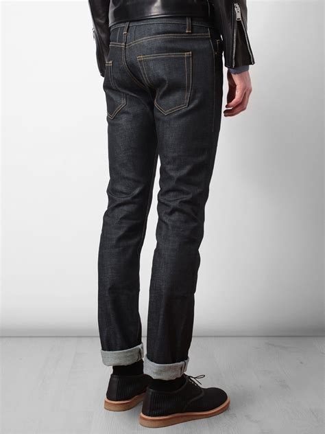 saint laurent denim jeans.